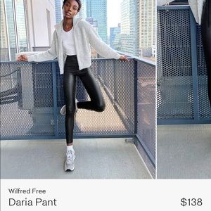 ARITZIA Daria Pant In Black size S